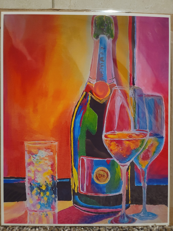 Rainbow Champagne (Art Print)